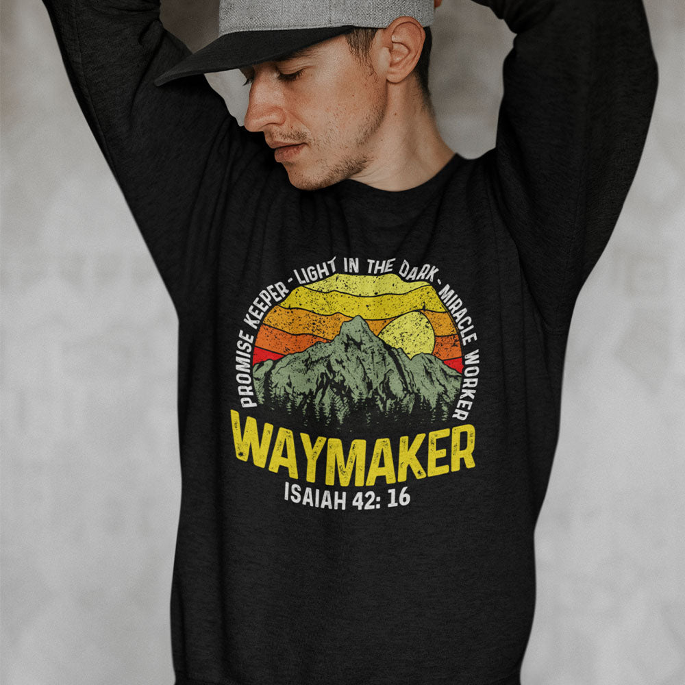 Waymaker | Black Crewneck