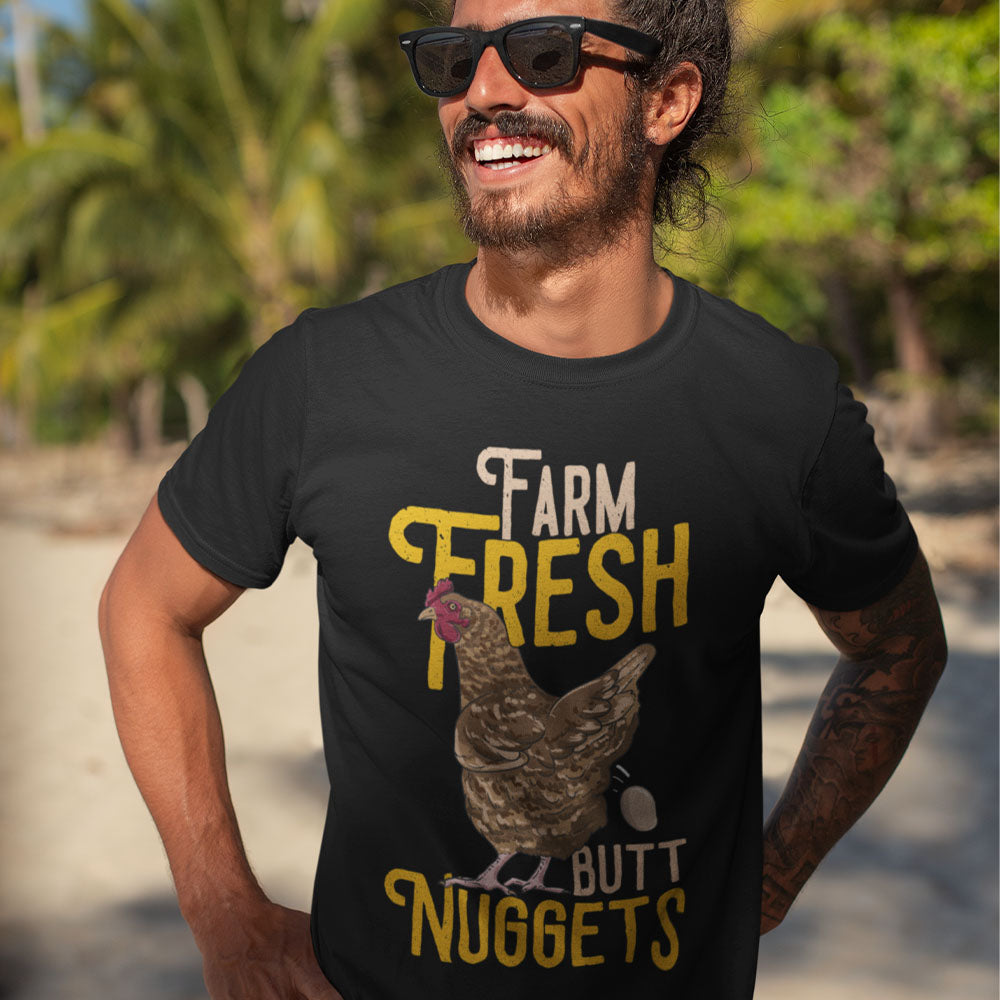 Farm Fresh | Black Tee Shirt