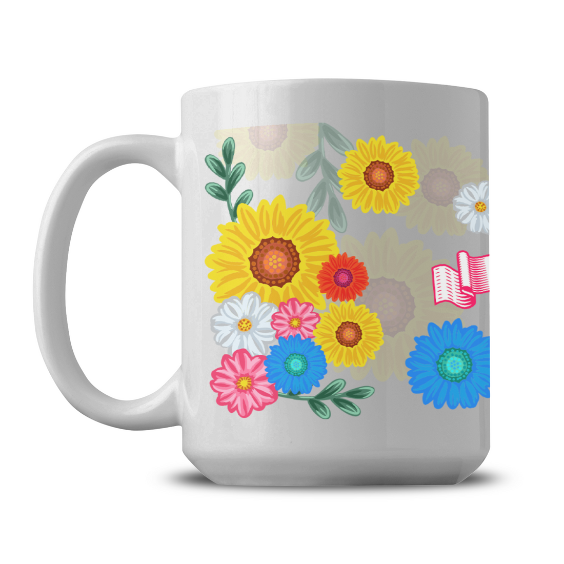 Grandma Floral | 15oz Coffee Mug