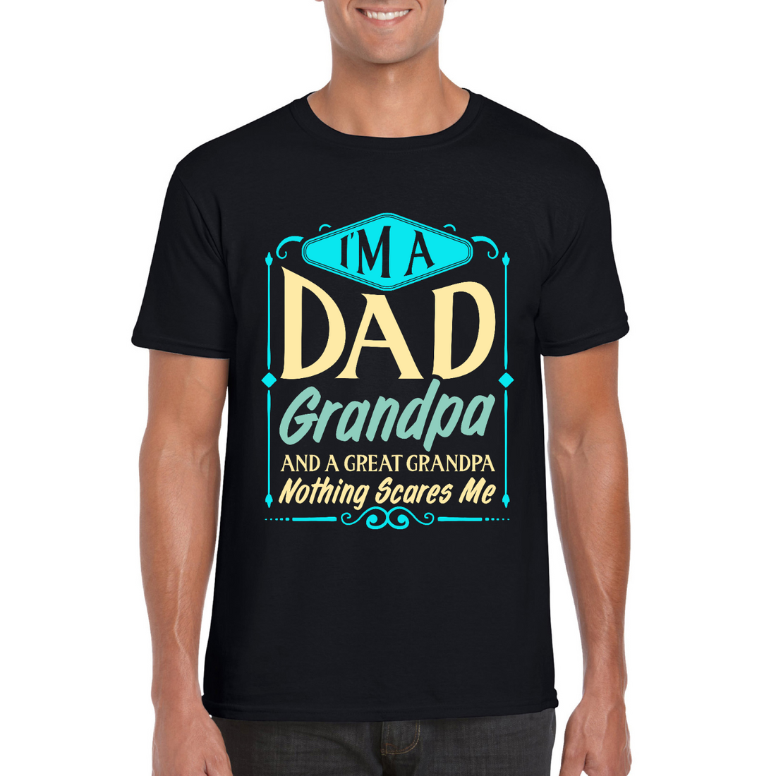 Great Grandpa | Black Tee Shirt