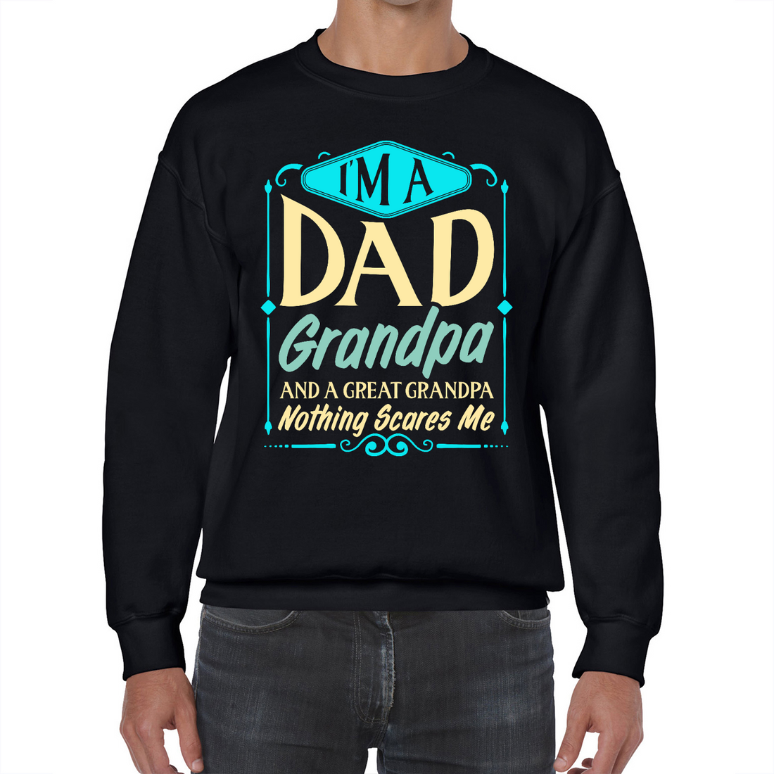 Great Grandpa | Black Crewneck
