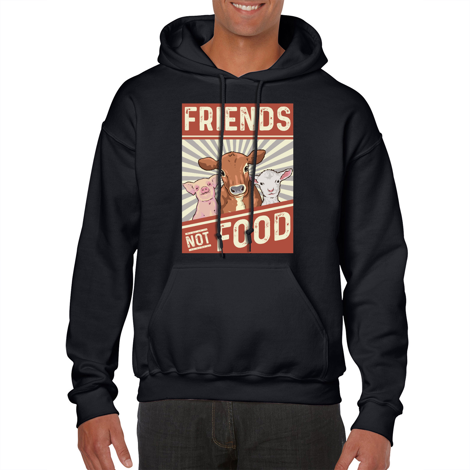 Friends not 2025 food hoodie