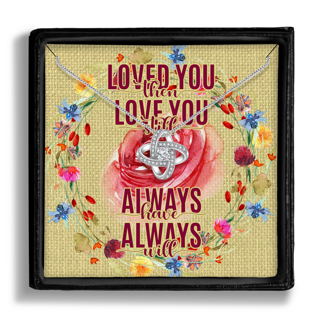 Love You Always | Jewelry With Message Card