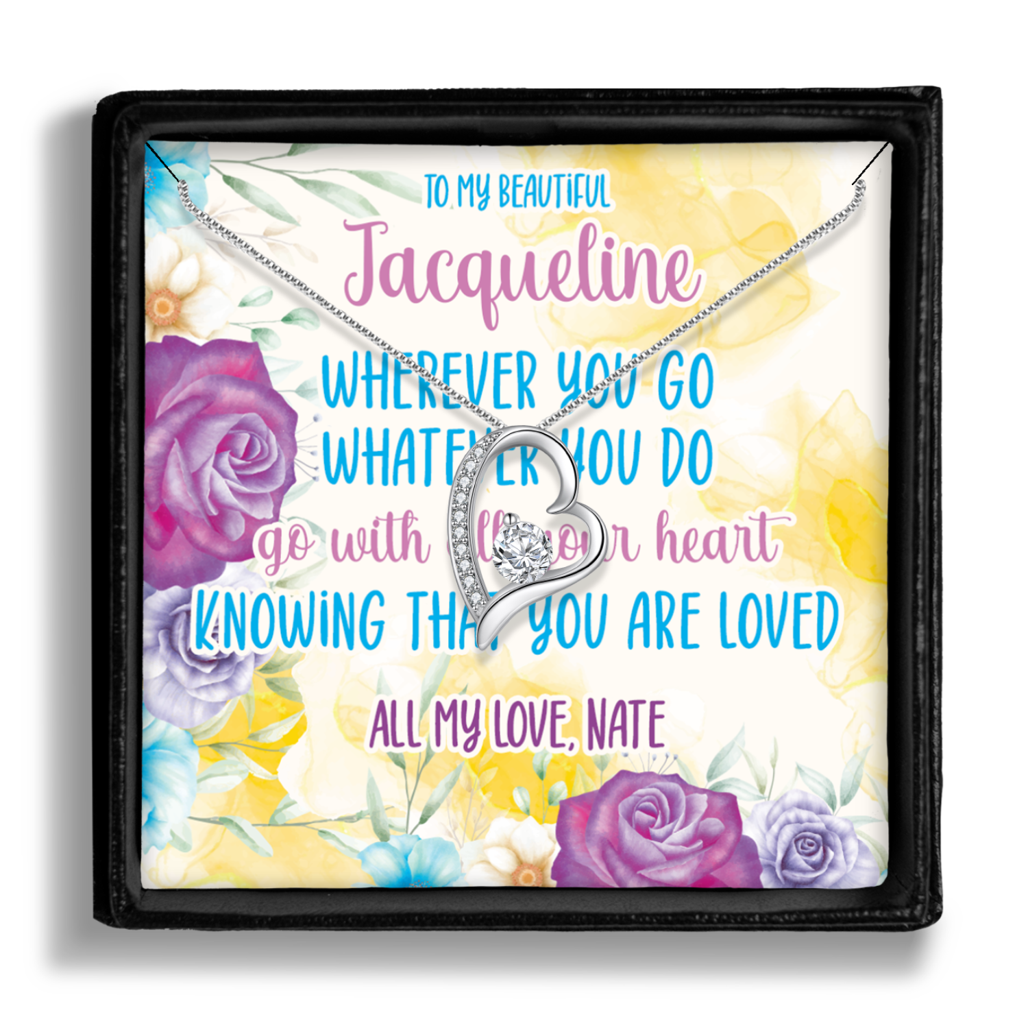 Wherever You Go | Jewelry With Message Card