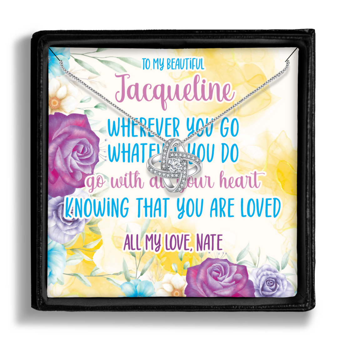 Wherever You Go | Jewelry With Message Card