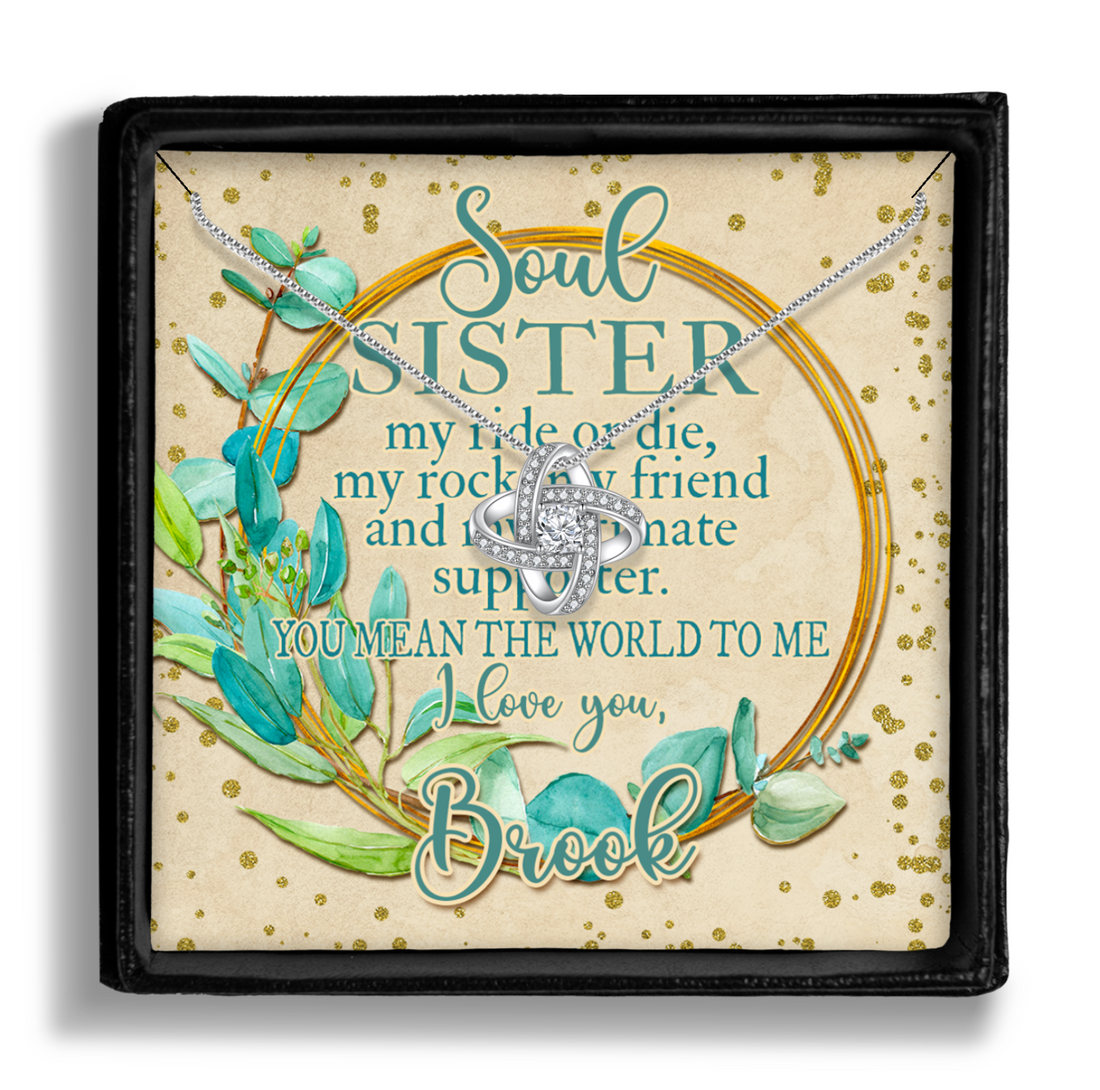 Soul Sister | Jewelry With Message Card