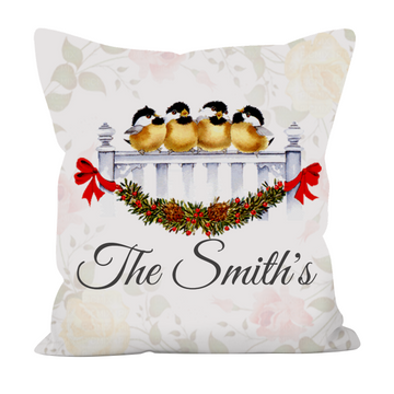 Personalized Christmas Pillowcase - Merry Christmas 2022 Cushion - Christmas Decorative Pillow cover - Holiday Pillowcase - Christmas Gift