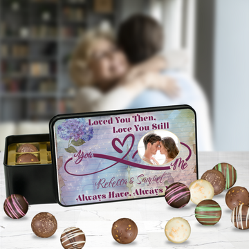 Personalized Still Love You Chocolate Box - Handmade Chocolate Truffles - Chocolate gift for Wife - Gift for Girlfriend - Anniversary Gift