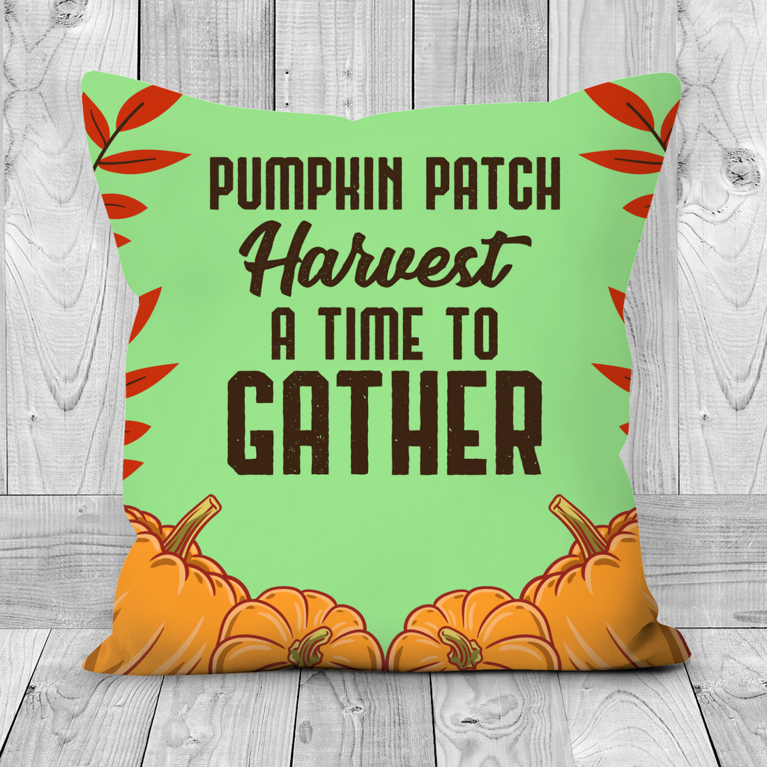 Pumpkin Patch Pillowcase - Autumn Pillow cover - Fall Pillowcase - Fall Décor - Autumn Home Décor - Fall Pillow cover - Thanksgiving Gift