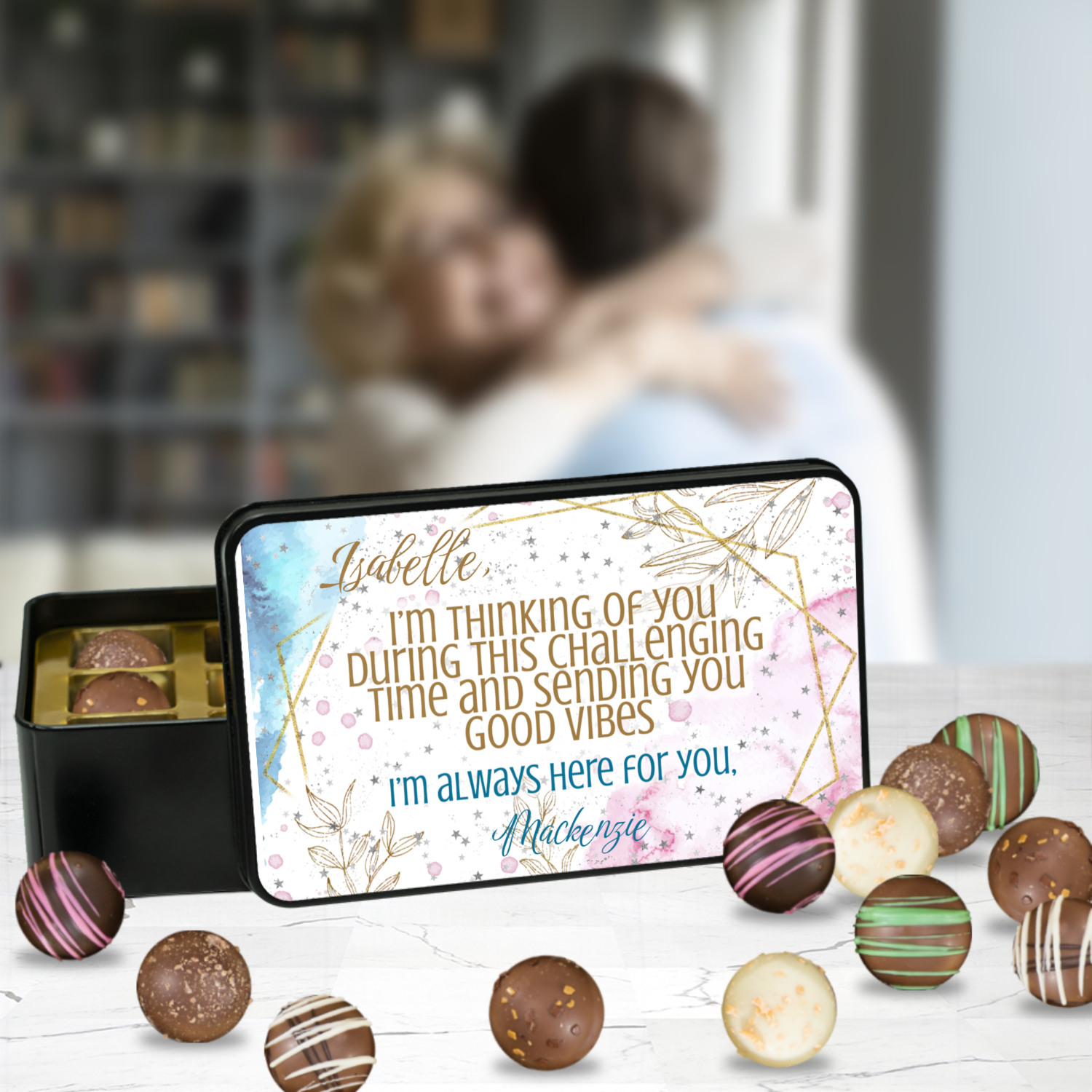 Ho Ho Holiday Chocolate Box - Custom, Handmade Chocolates & Gifts by  Chocolate Storybook