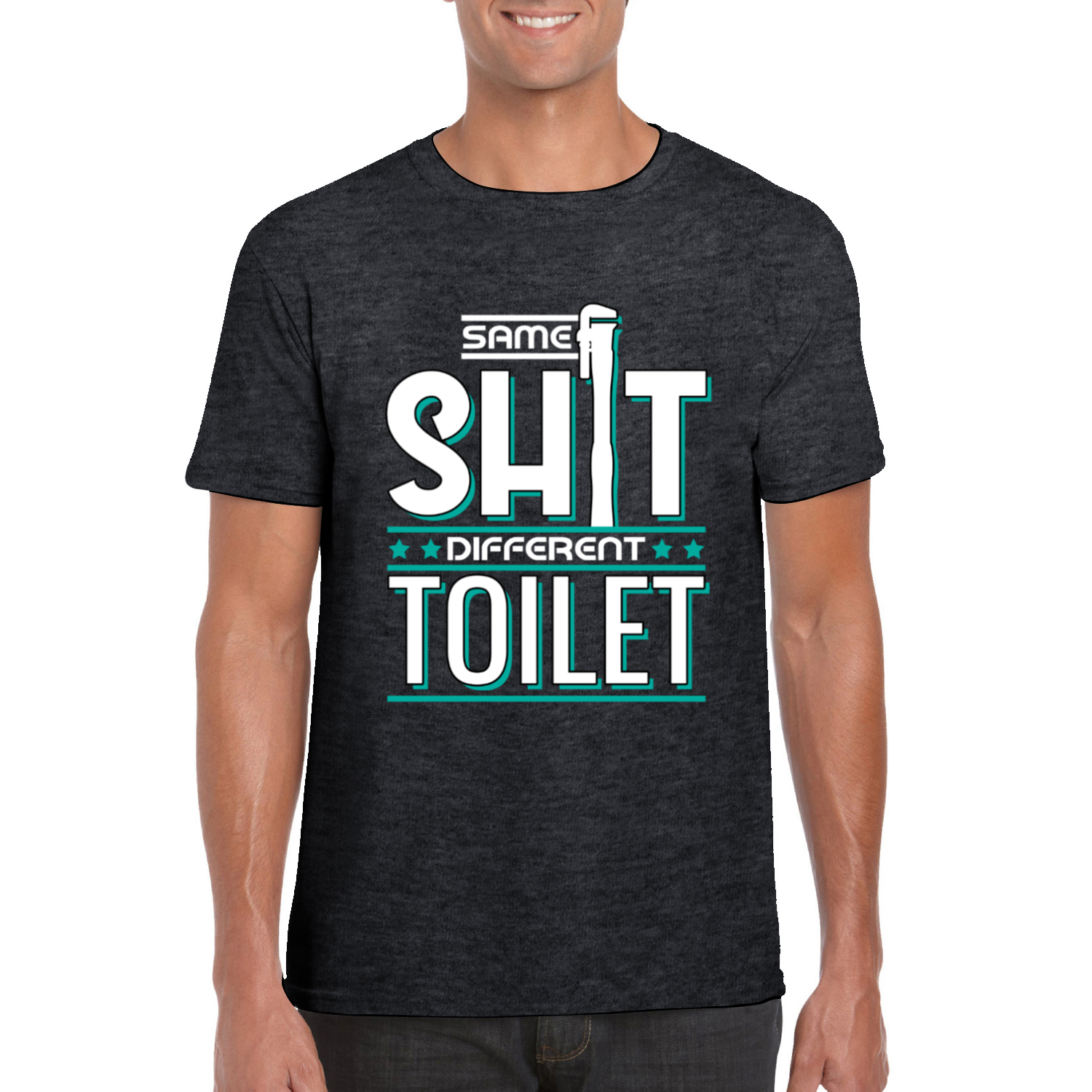 Same Shit T-shirt - Plumber T-shirt - Professional T-shirt - Plumber Appreciation Gift - Gift for Plumber - Adult Unisex T-shirt