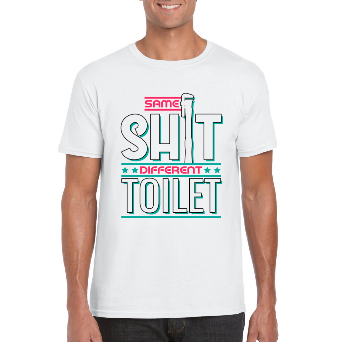 Same Shit T-shirt - Plumber T-shirt - Professional T-shirt - Plumber Appreciation Gift - Gift for Plumber - Adult Unisex T-shirt