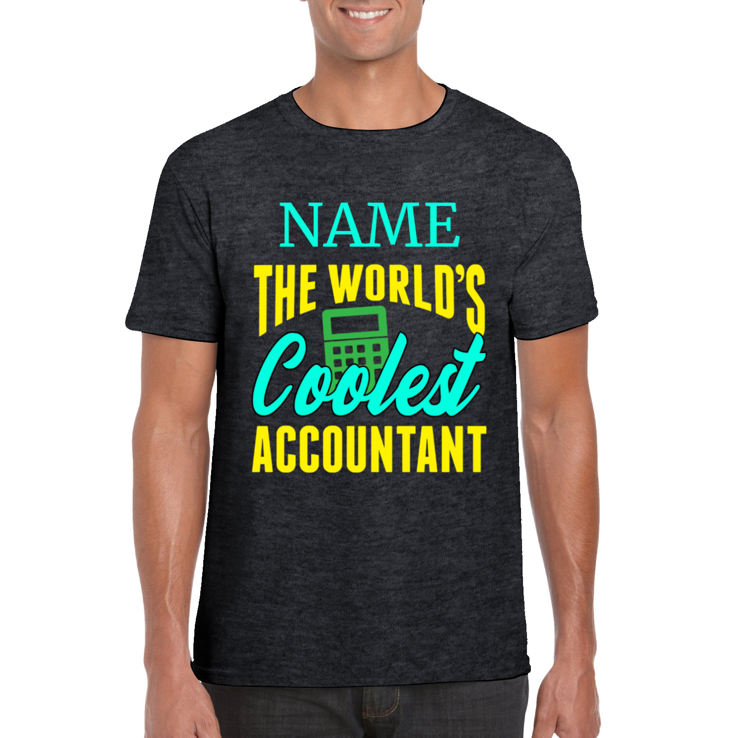 Personalized Coolest Accountant T-shirt -  Accountant T-shirt - Professional T-shirt - Bookkeeper Appreciation Gift - Gift for Accountant